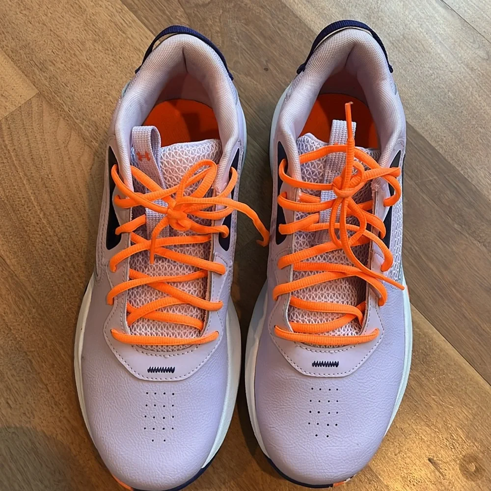 BRAND NEW Men’s Under Armour Lockdown Nebula purple 💜🧡 - Picture 7 of 8